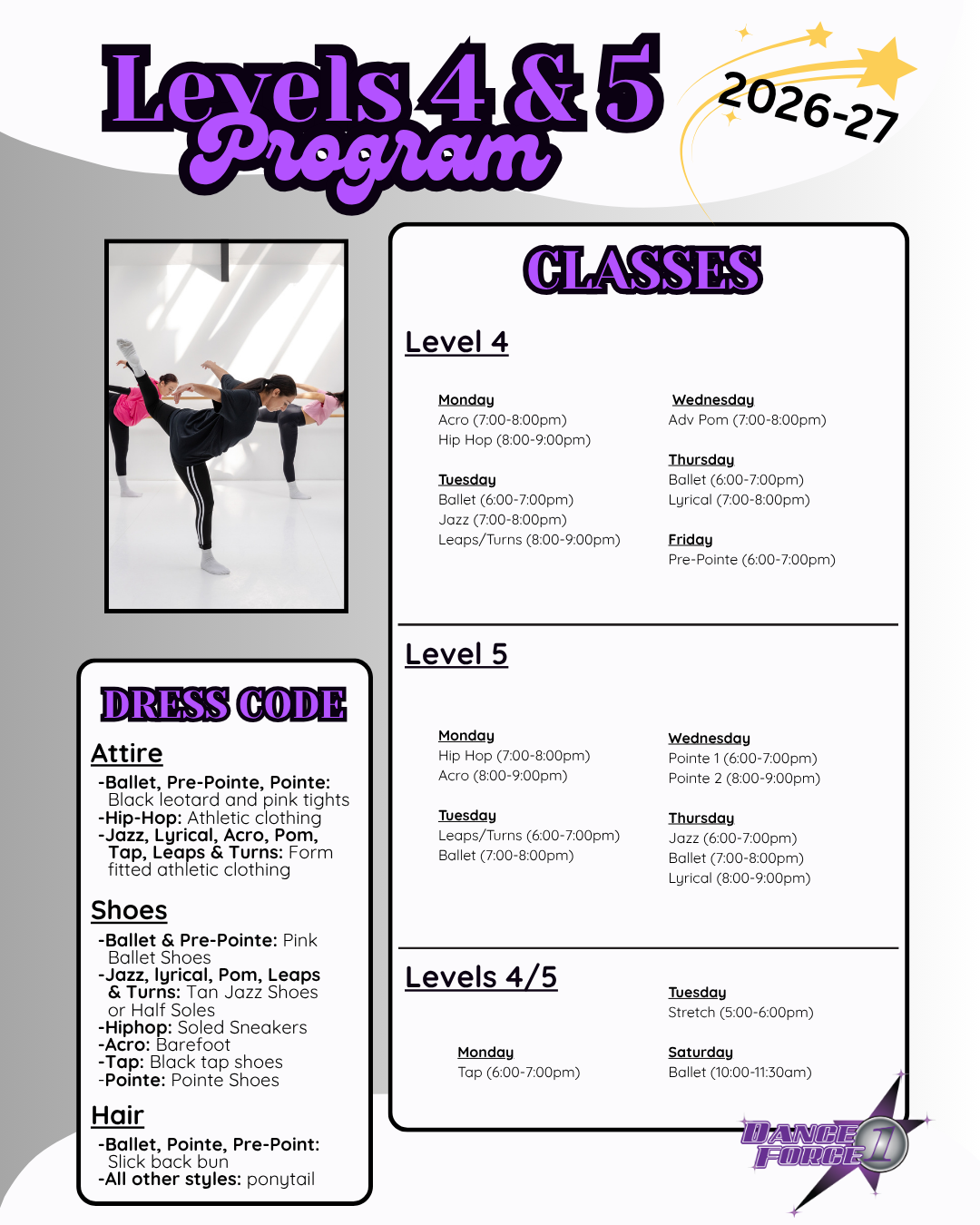 Level 45 Program 2627